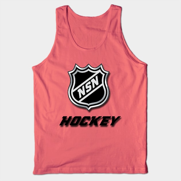 "No Skills Necessary" Hockey logo Tank Top by NoSkillsNecessaryHockey